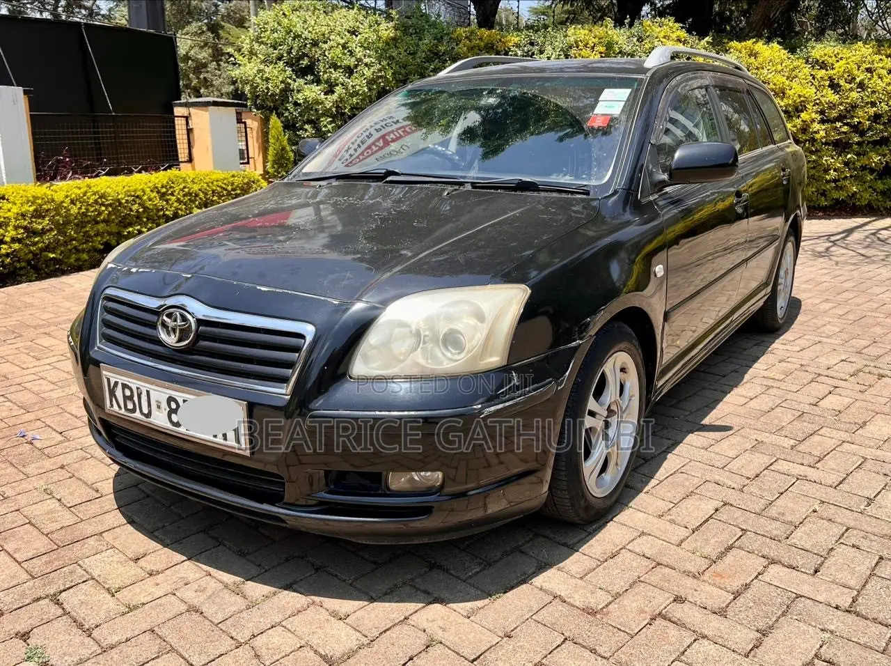 Toyota Avensis 2005 Black