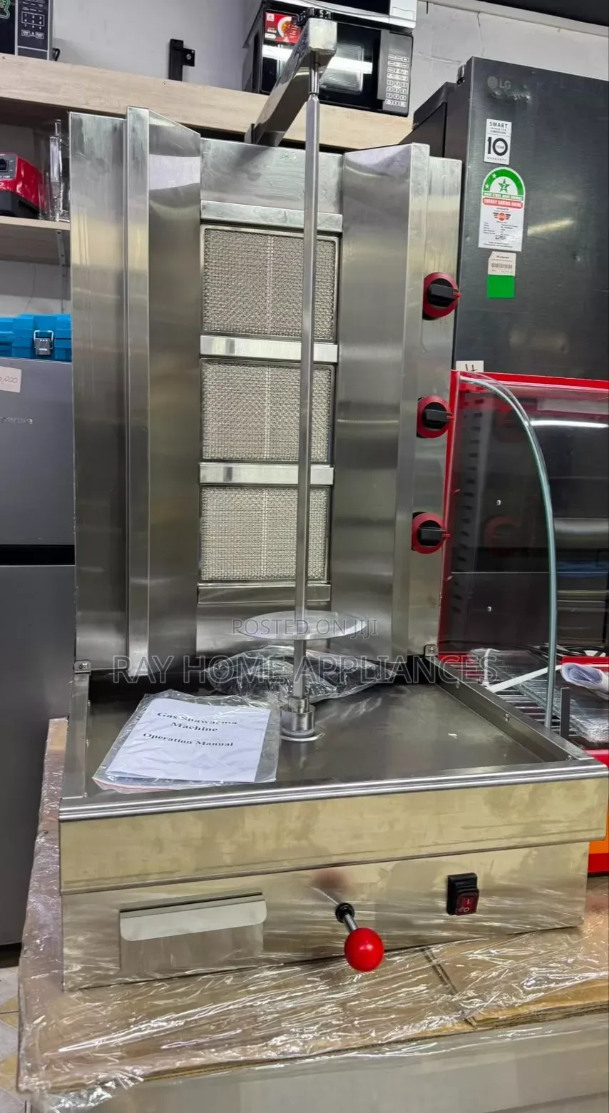 Euromax Gas Shawarma Machine 2 Burner