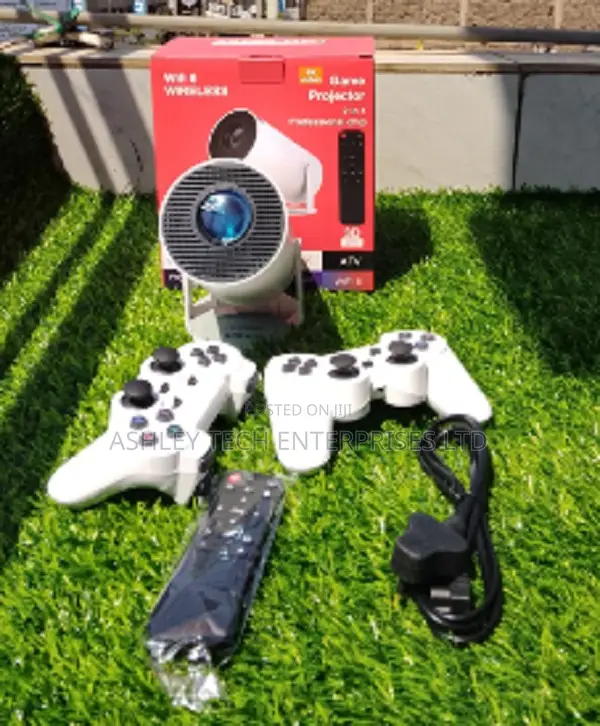 !1HY300 Mini Projector – Portable LED Gaming Projector