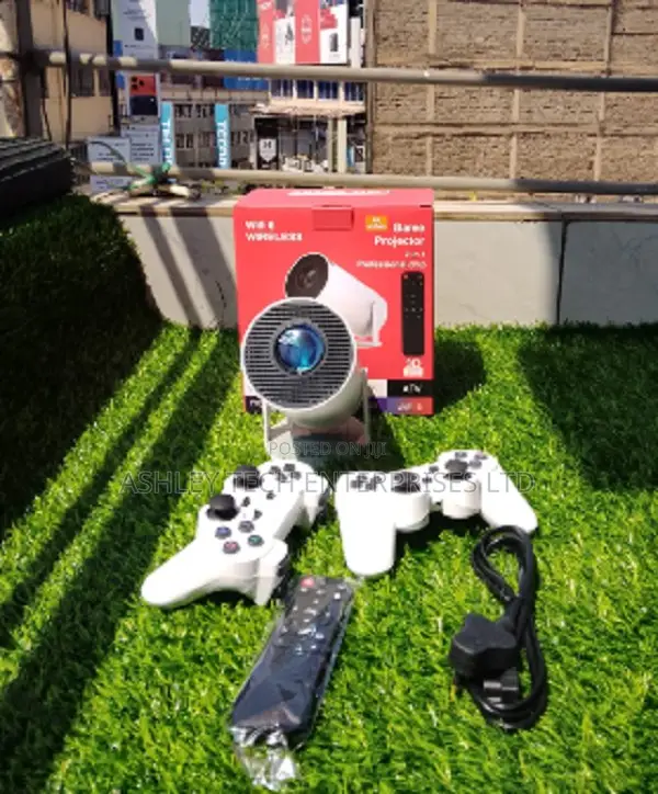 !1HY300 Mini Projector – Portable LED Gaming Projector
