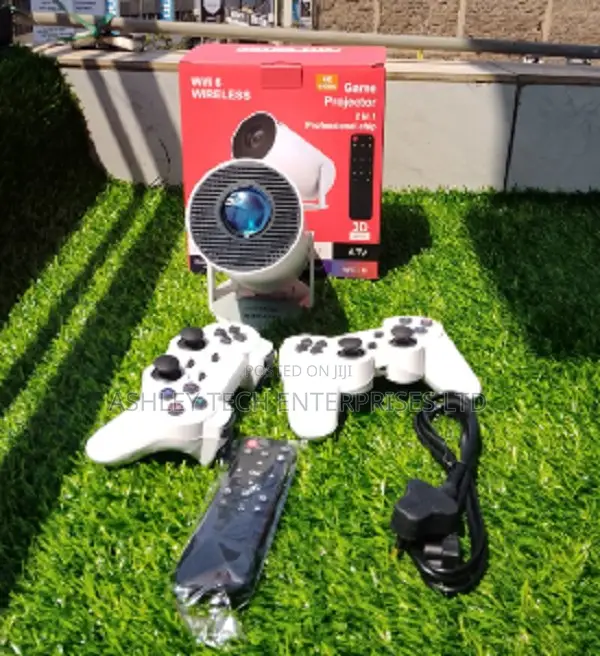 HY300 Portable Smart Projector – Movies, Gaming TV~~