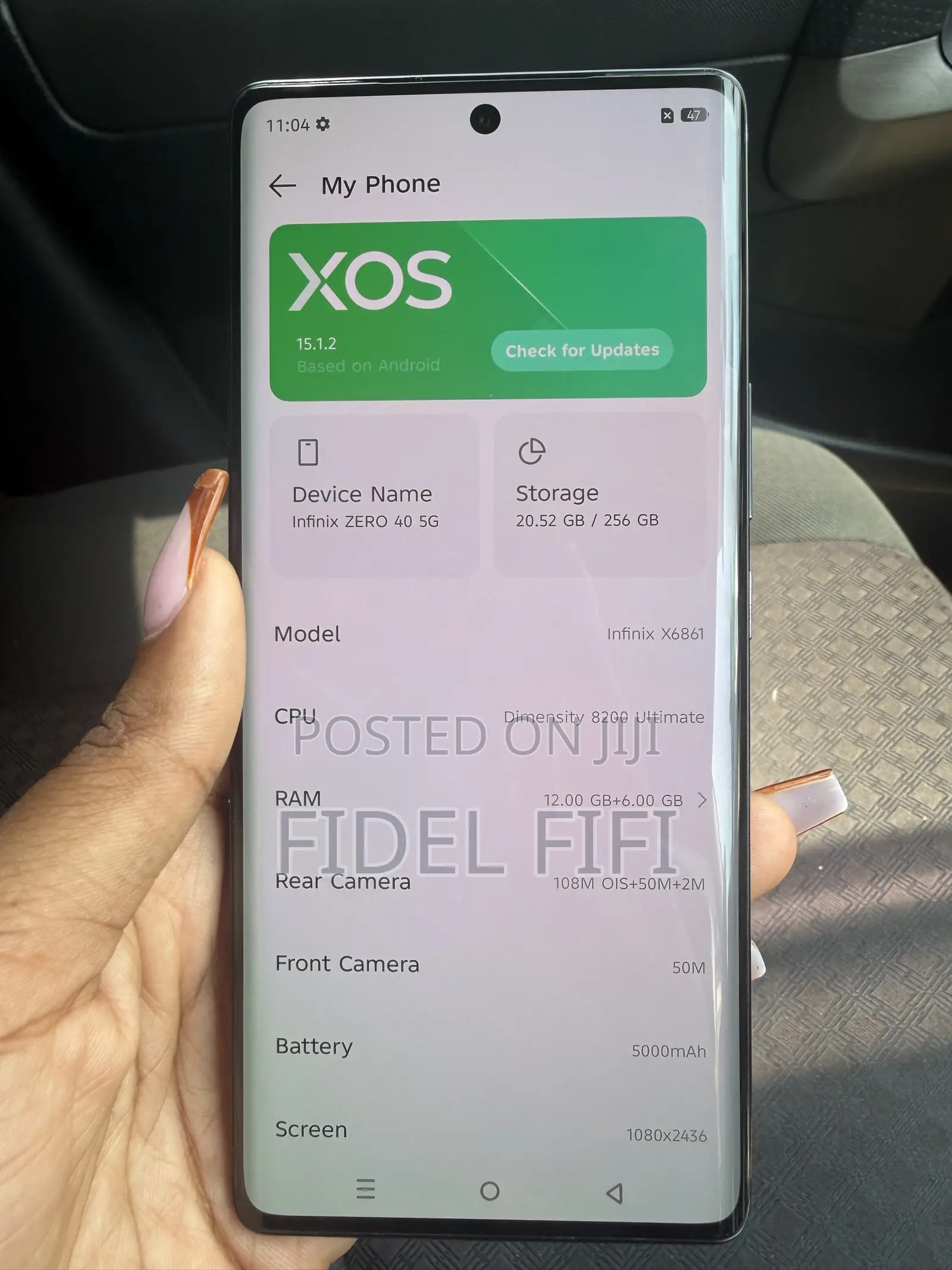 Infinix Zero 40 256 GB Black