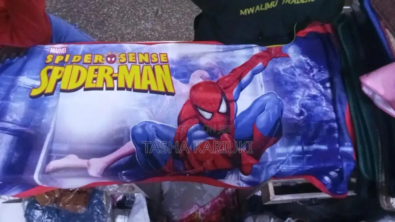 Spiderman Cartoon Themed Kids Towel Mwal