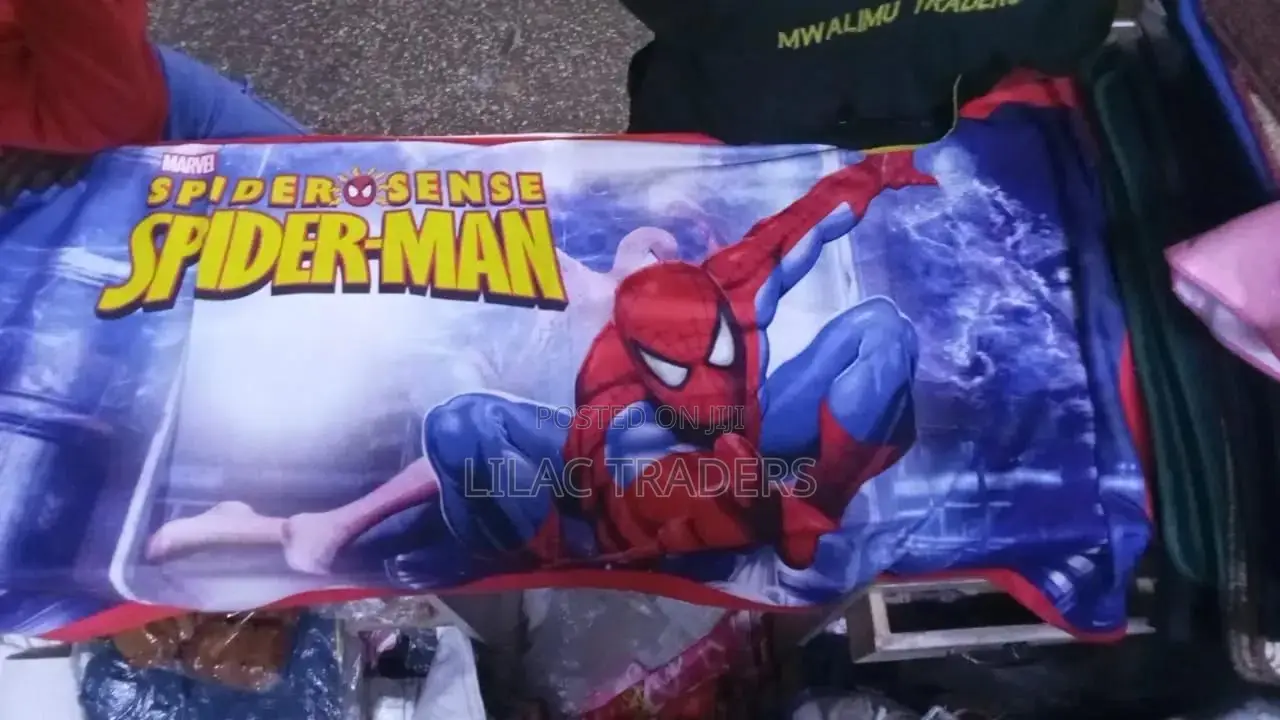 Spiderman Cartoon Themed Kids Towel Mwal