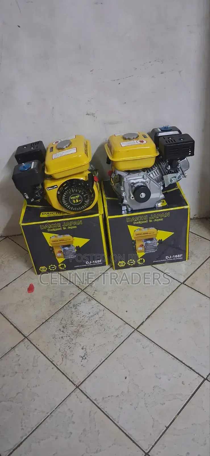 Daichi DJ-168F 7.5HP Gasoline Engine
