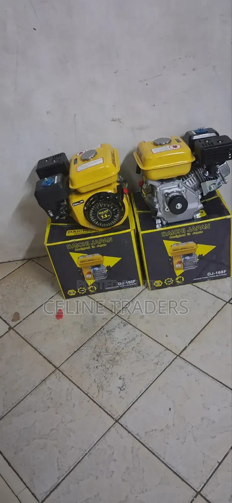 Daichi DJ-168F 7.5HP Gasoline Engine