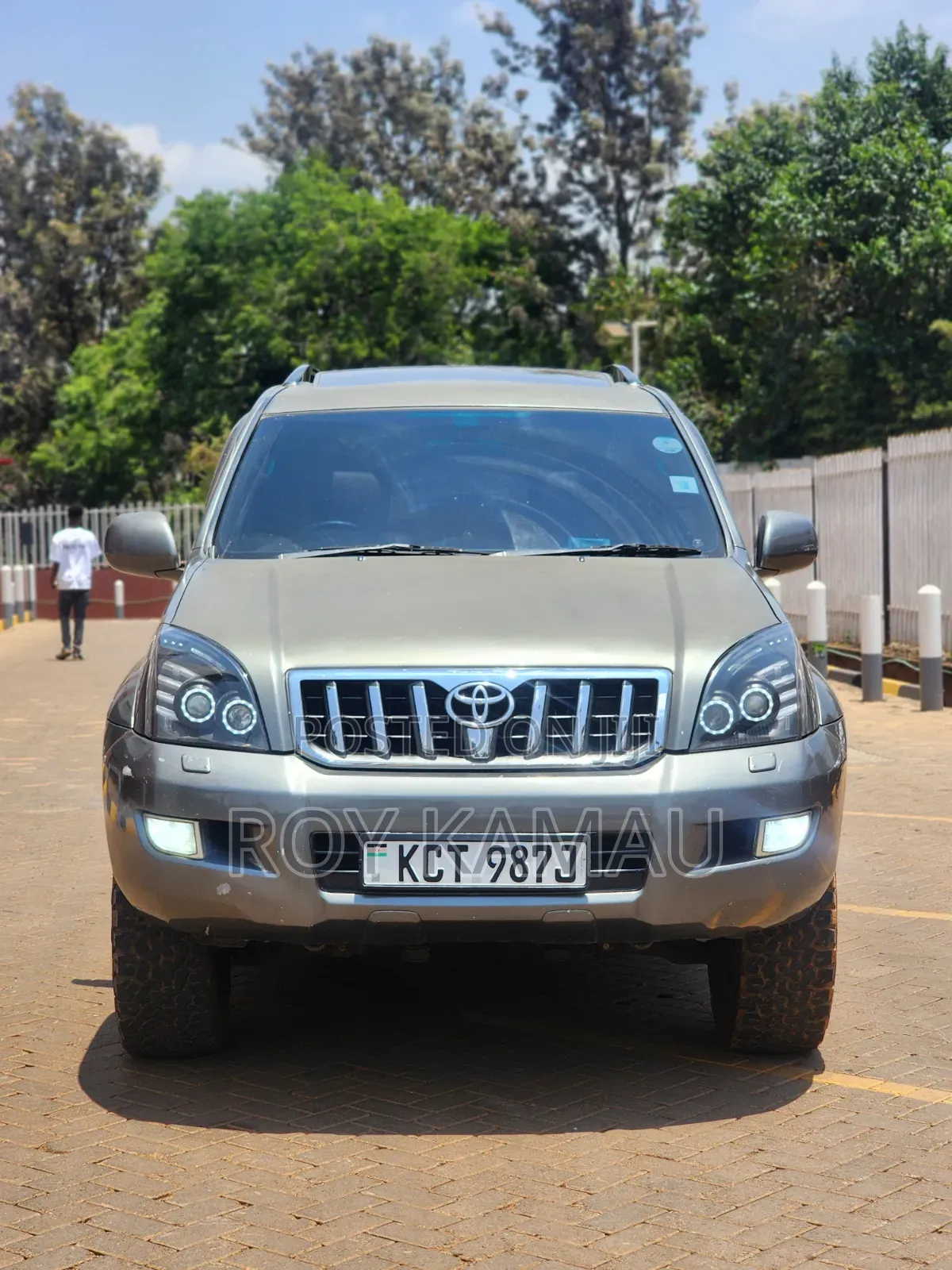 Toyota Land Cruiser Prado 3.0 D-4D 5dr 2008 Gray