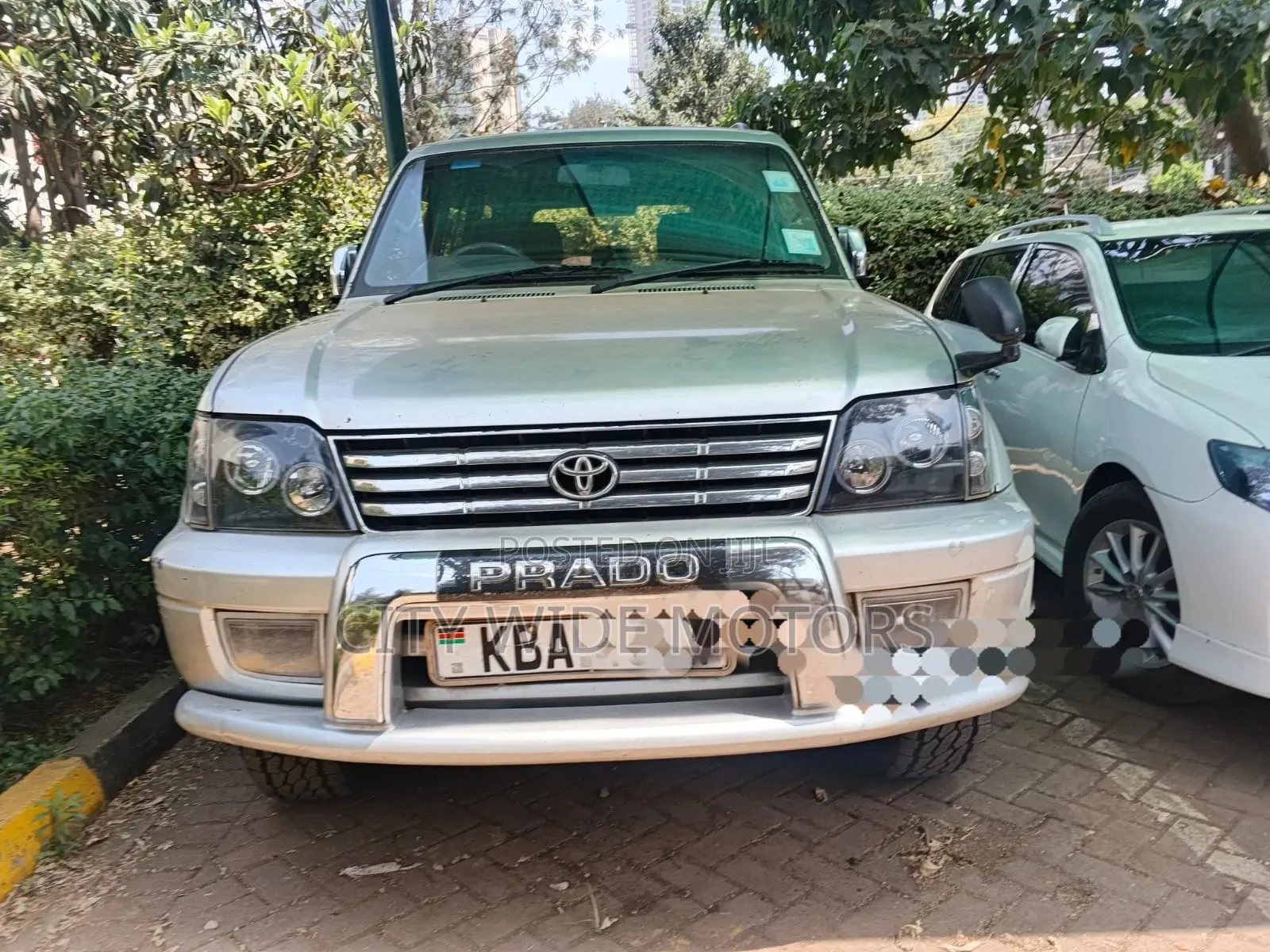 Toyota Land Cruiser Prado 2002 Silver