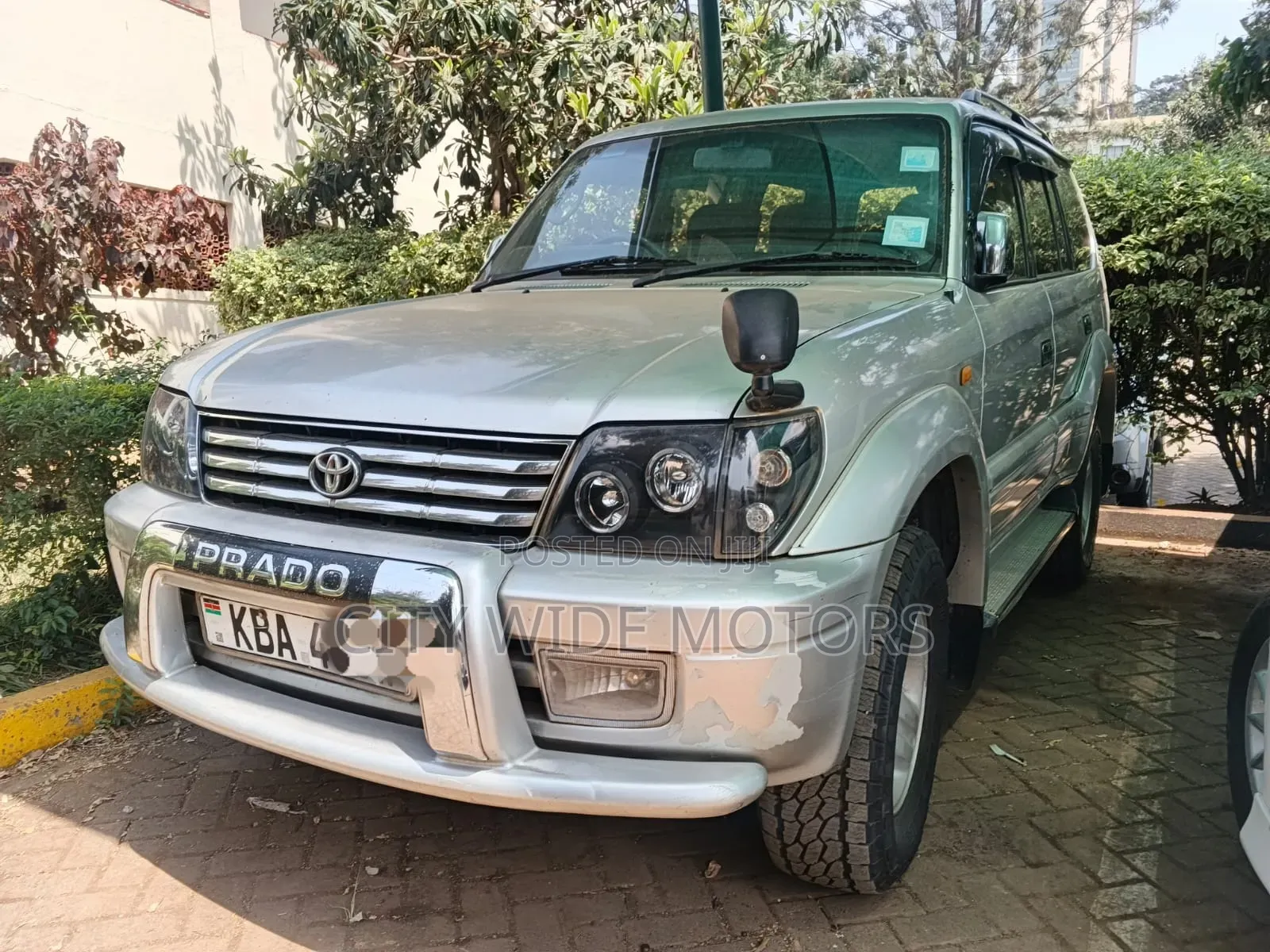 Toyota Land Cruiser Prado 2002 Silver