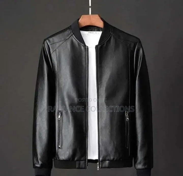 Leather Bombar Jackets (Sizes S-4xl)
