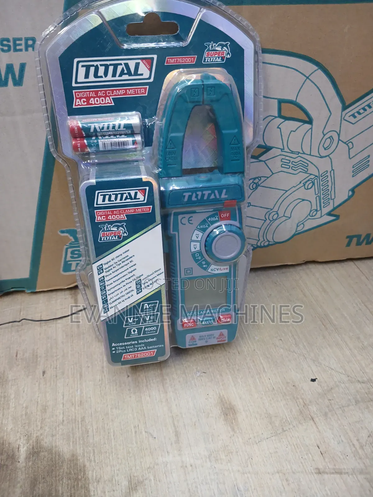 Total Tmt762001 Digital AC Clamp Meter 400a