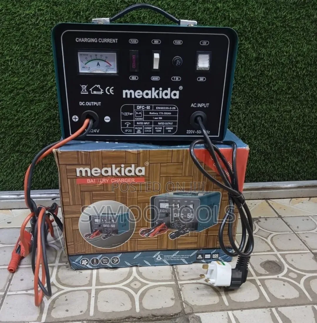 Meakida Heavy-Duty Battery Charger 50A