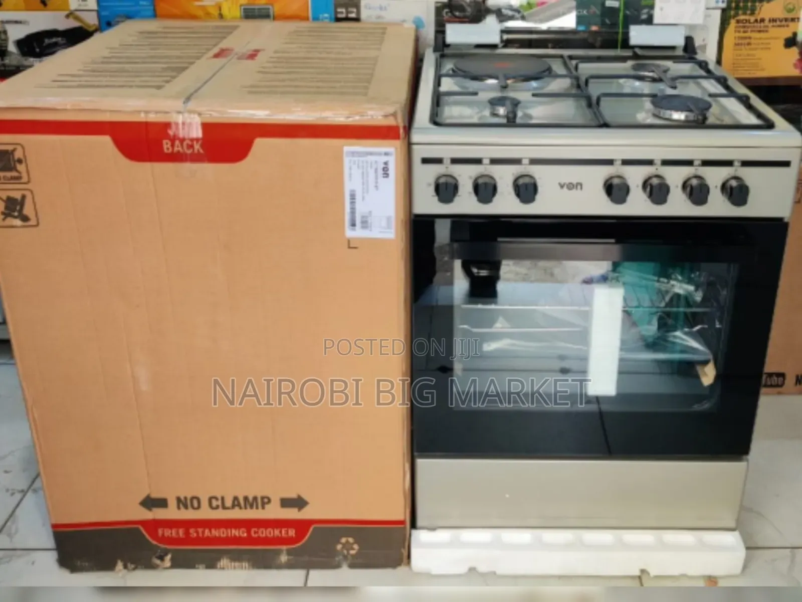 Von New 3+1 60*55 Cooker