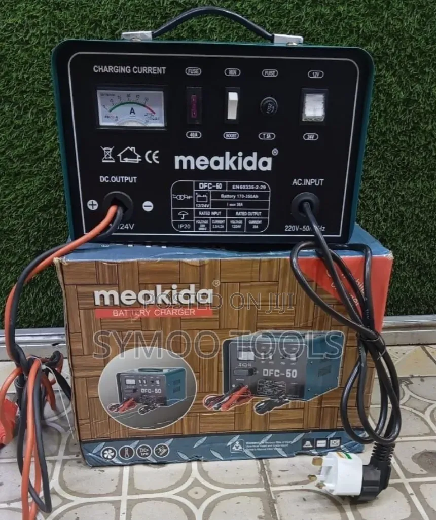 Meakida Heavy-Duty Battery Charger 50A