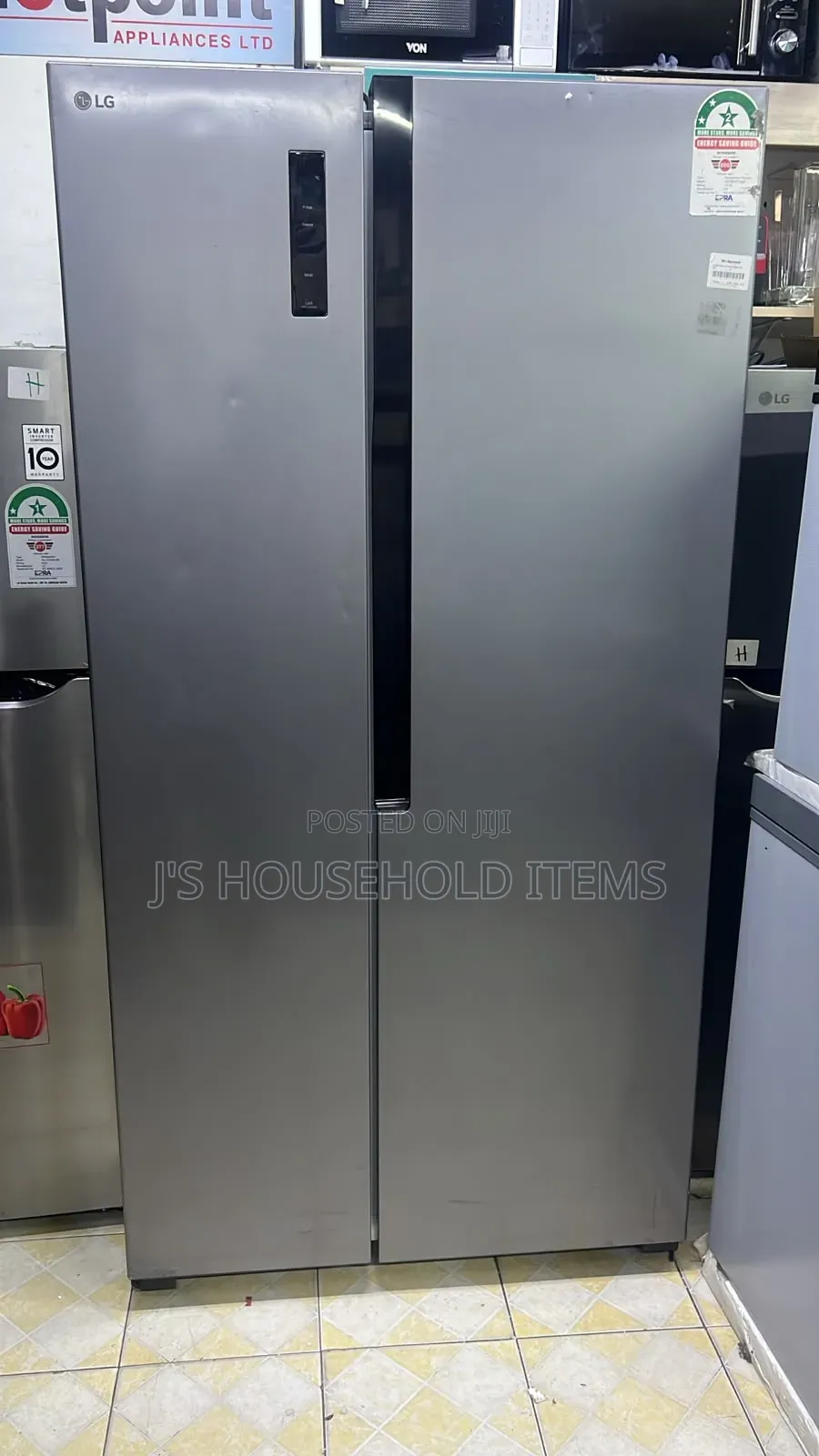 LG Side by Side 519 Litres No Frost