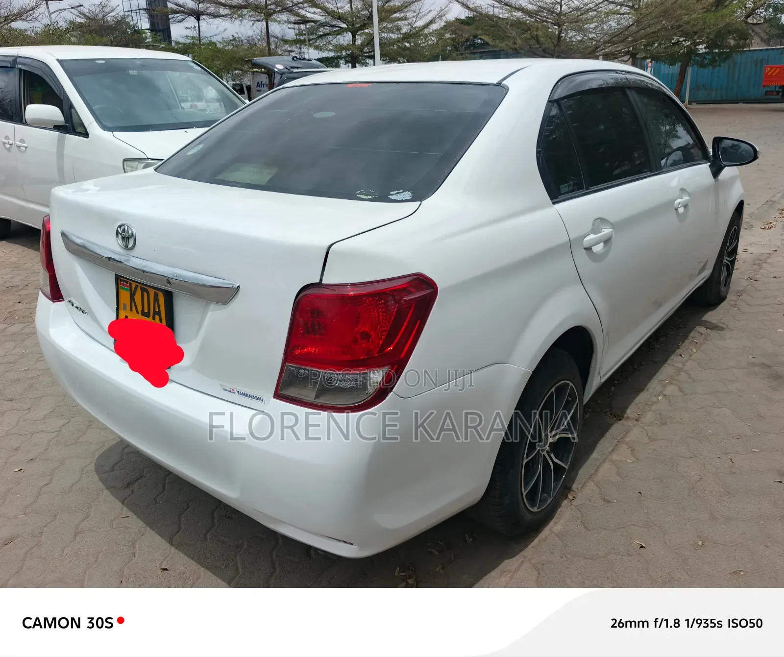 Toyota Axio 2013 White