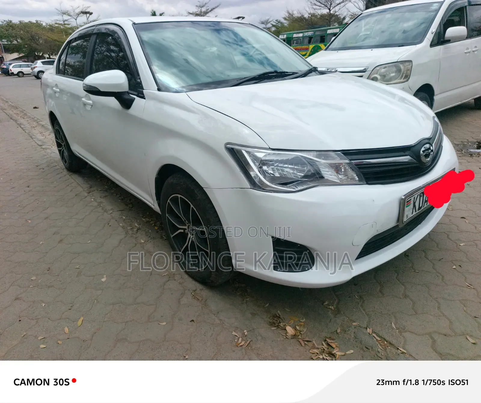 Toyota Axio 2013 White