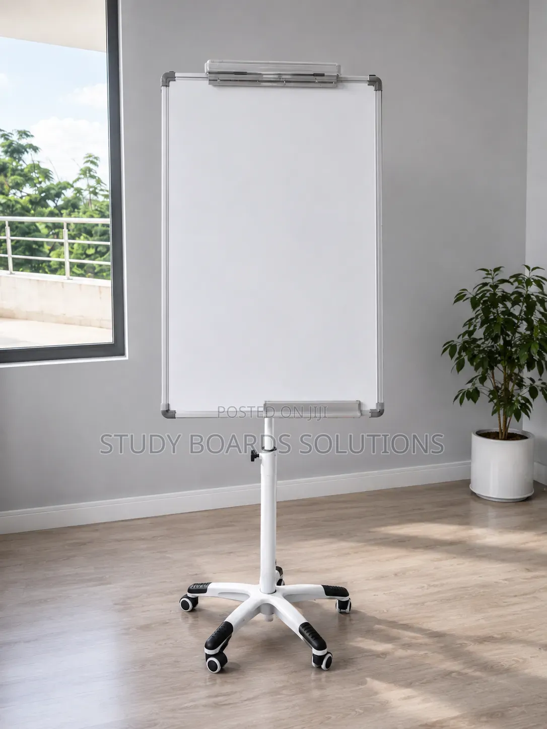 Wheeled Flipchart Stand – Mobile Professional Presentation Solution