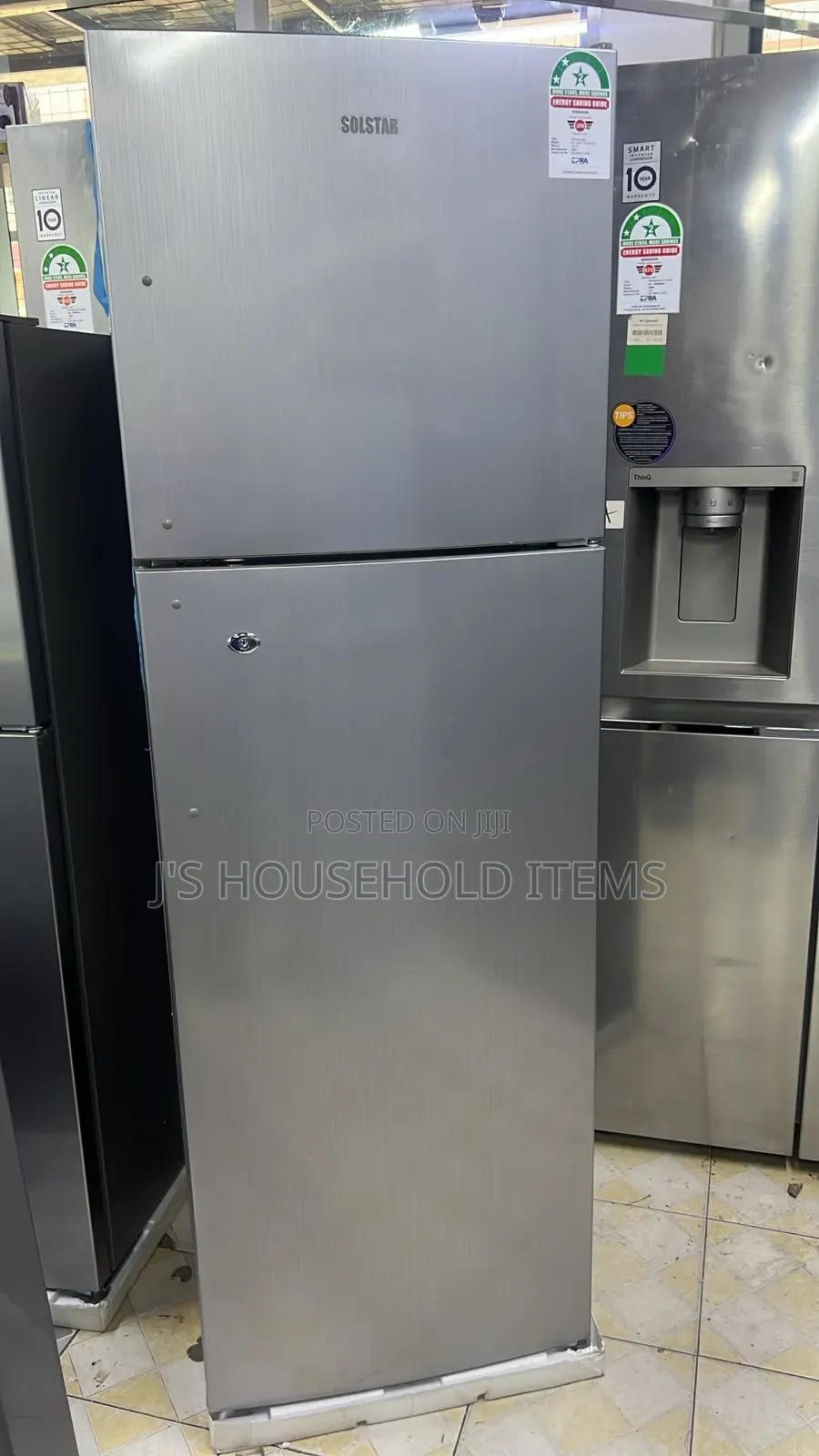 Solstar 247 Liters Double Door No Frost