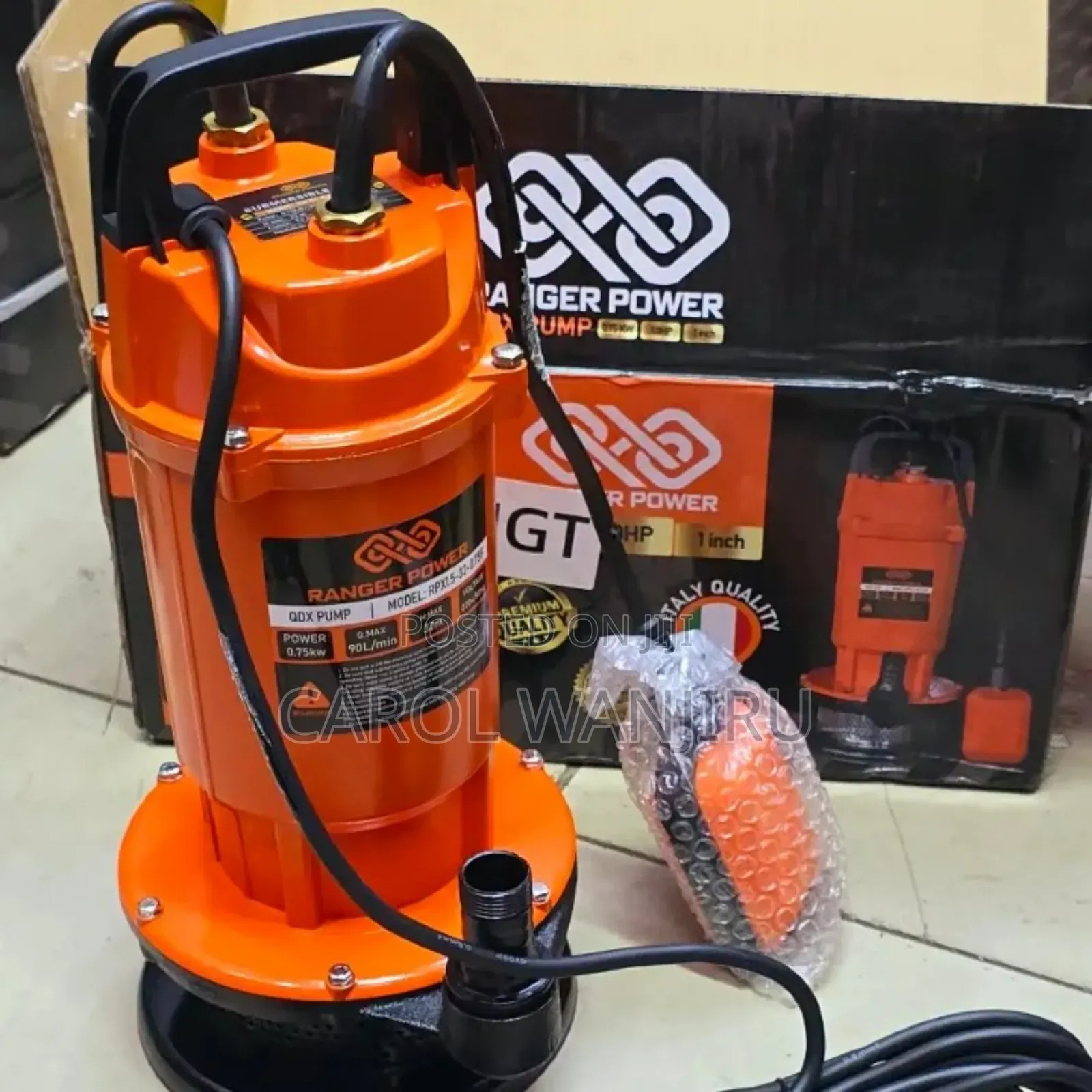New Range Power QDX 1Hp Submersible Water Pump/1Hp QDX Range Power