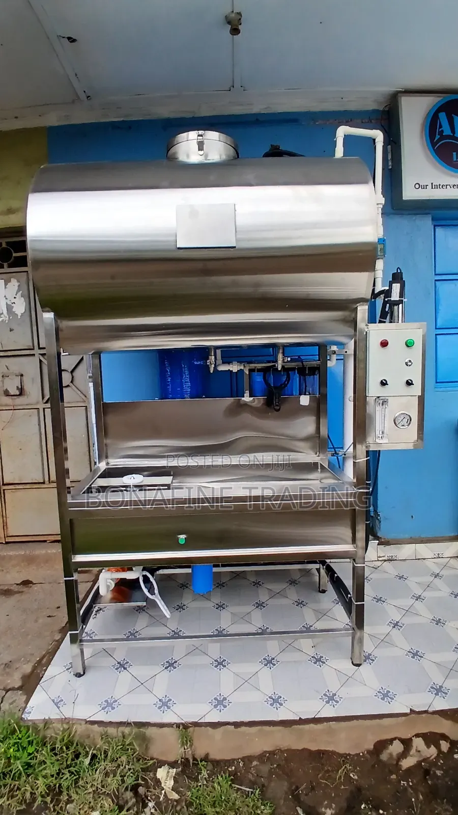 Municipal Water Purifier Combined With a Bottle Rinser 1000(Lph)