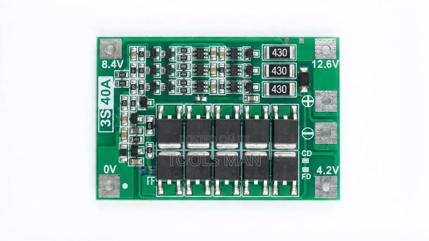 3S 40A Li-Ion Lithium Battery Protection Board BMS.