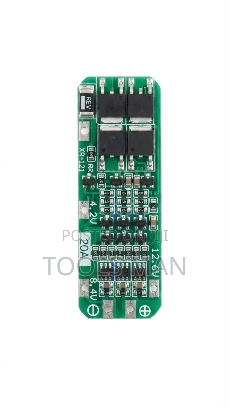 12.6V 3S 20A BMS Lithium Battery Protection Board.