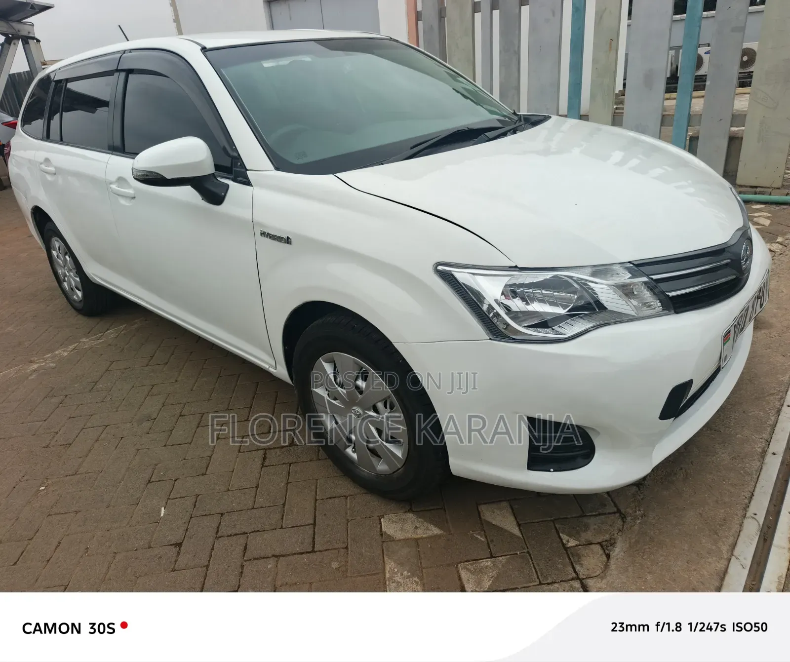 Toyota Corolla Fielder 2014 White