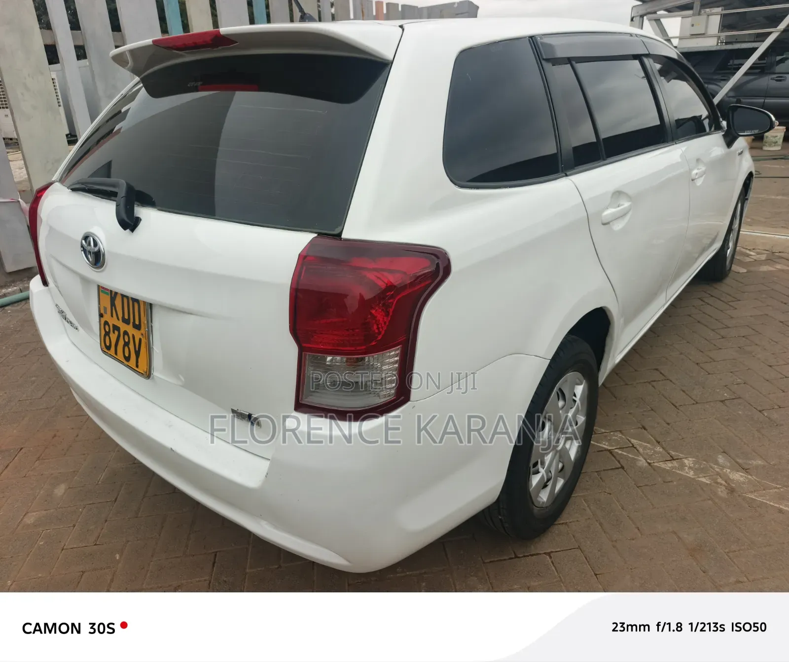Toyota Corolla Fielder 2014 White