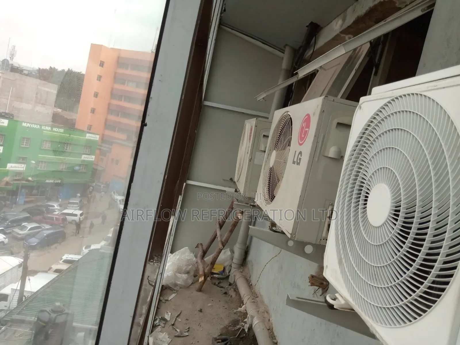 Installation of AC