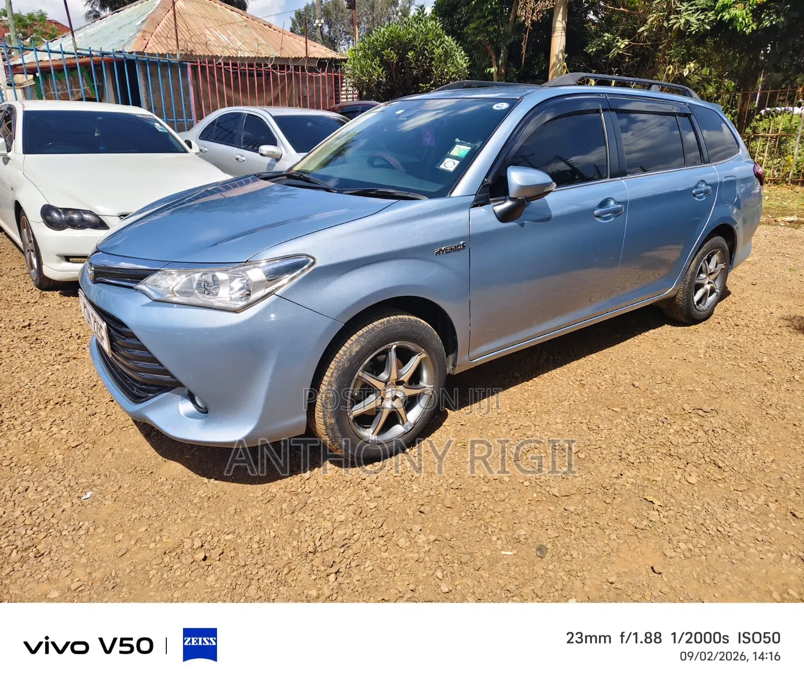 Toyota Corolla Fielder 2016 Blue
