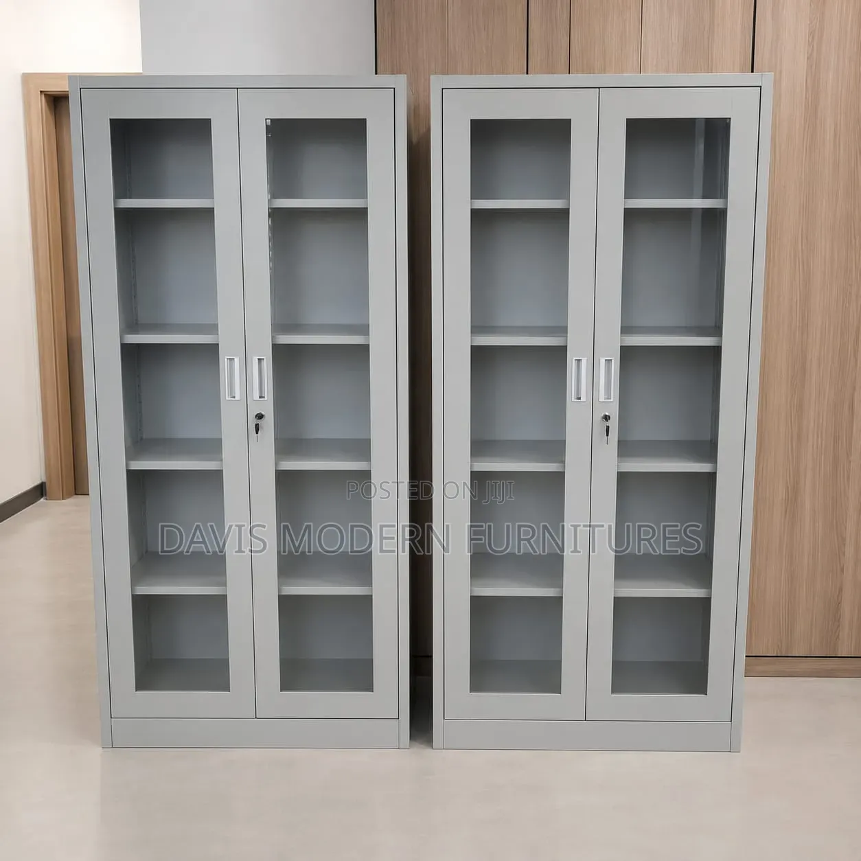 Double Door Display Cabinet