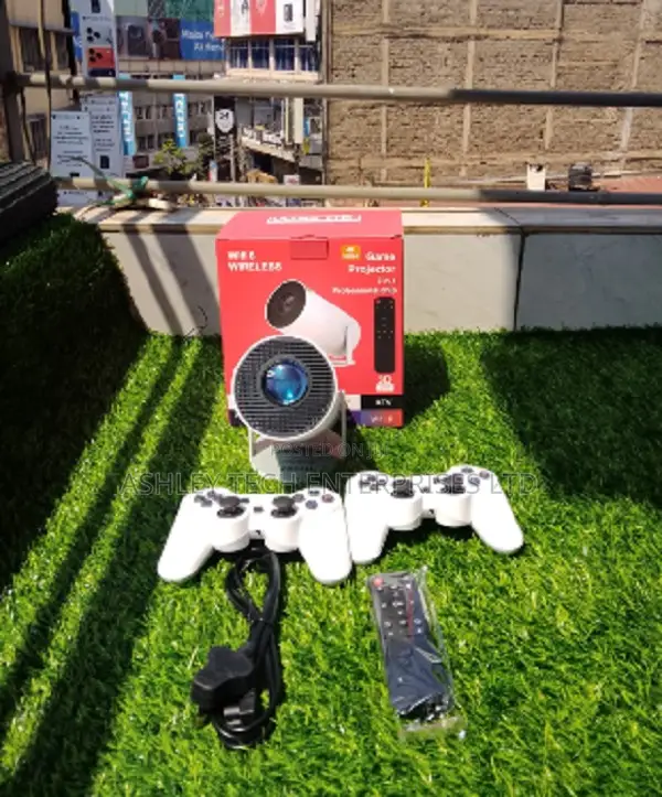 ~ at HY300 HD Mini Projector – Gaming Movie Projector