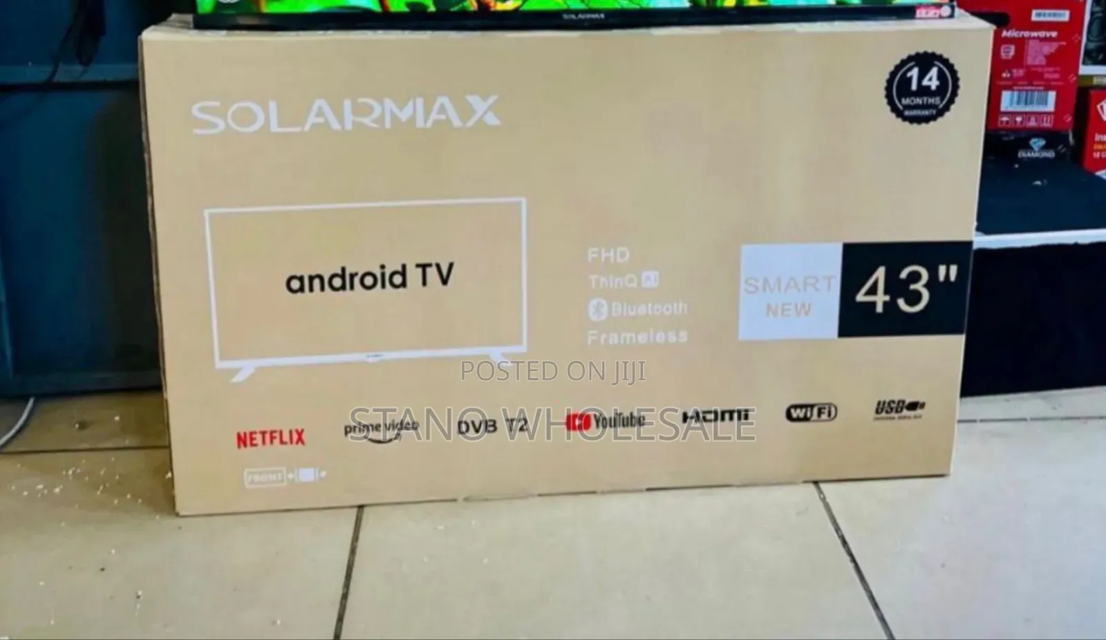 Solarmax 43inches Qled TV