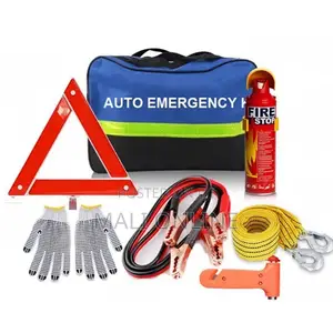 Car Emergency Kit Fire Extuingisher 7 in 1