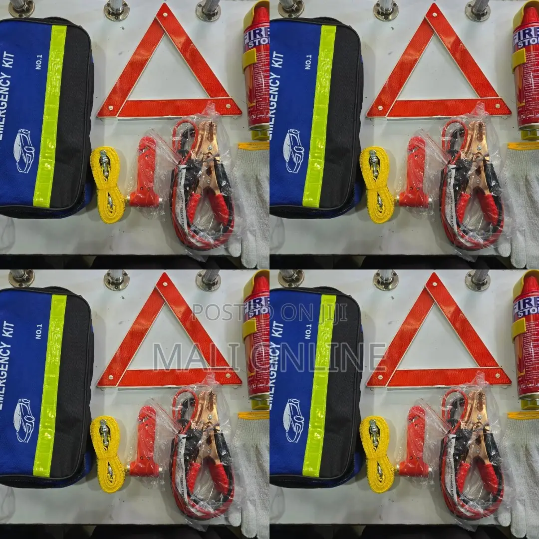 Car Emergency Kit Fire Extuingisher 7 in 1