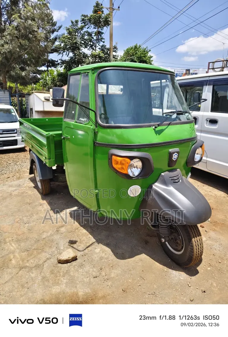New Piaggio Scooter 2025 Green