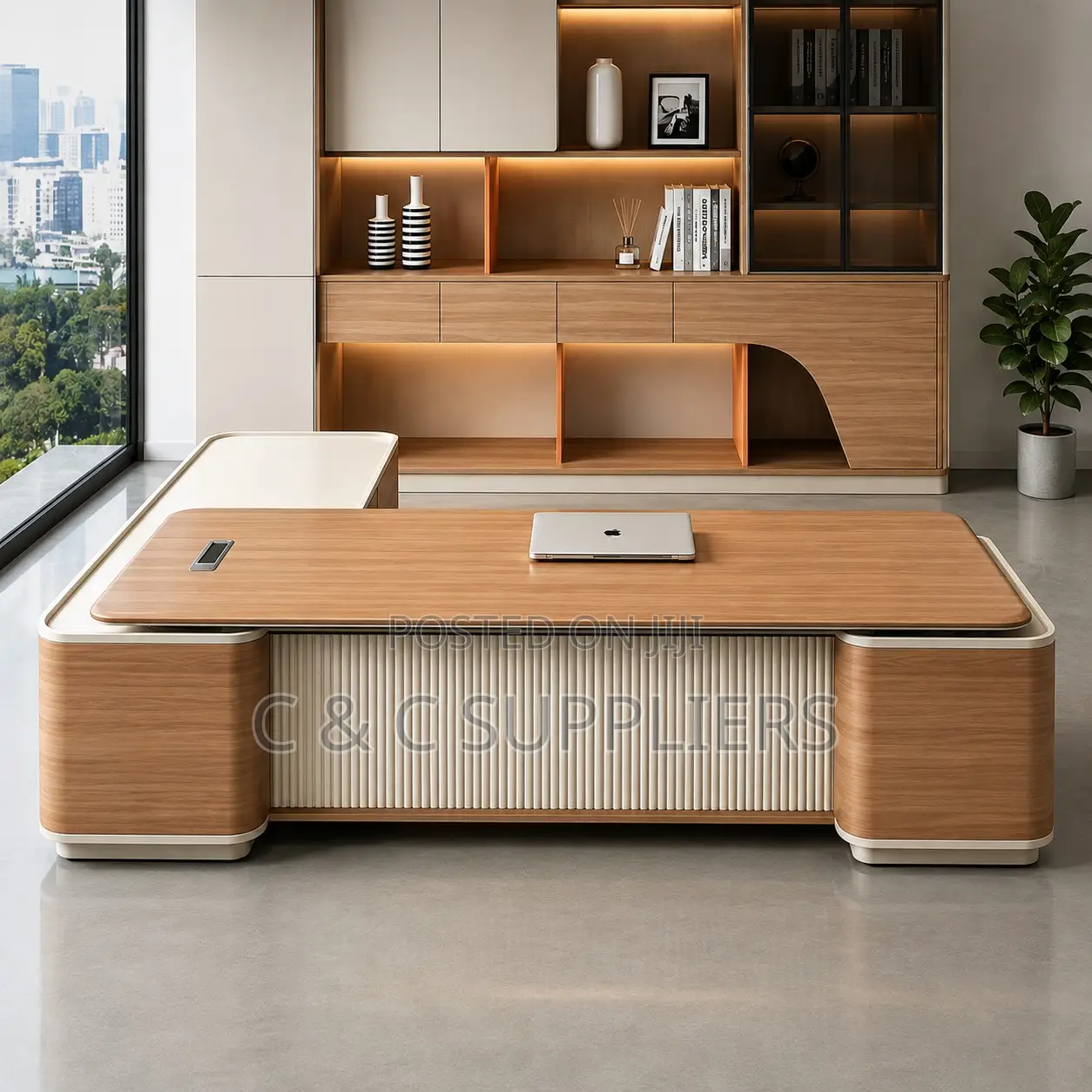 Executive Boss Table With Extension(240cm)