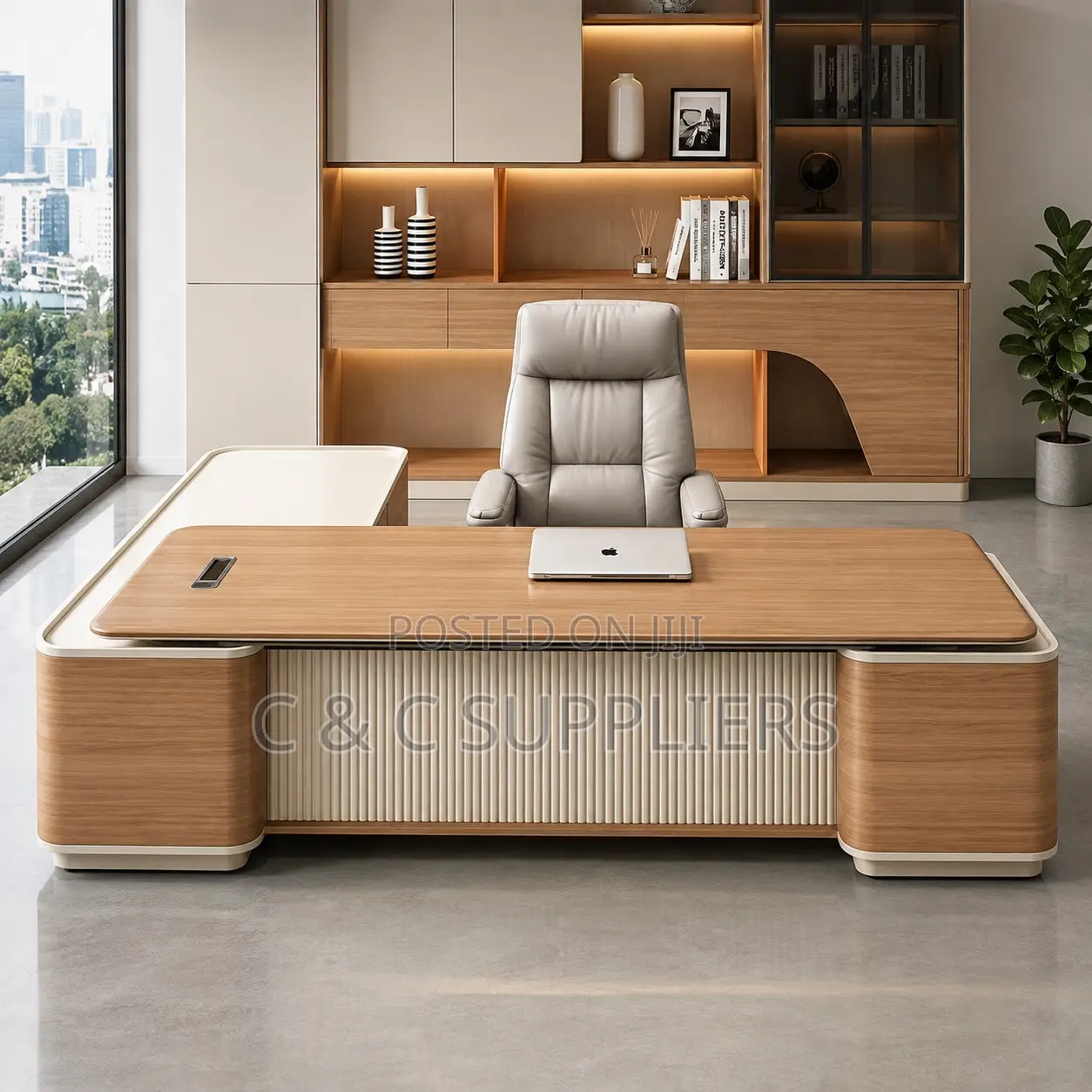 Executive Boss Table With Extension(240cm)