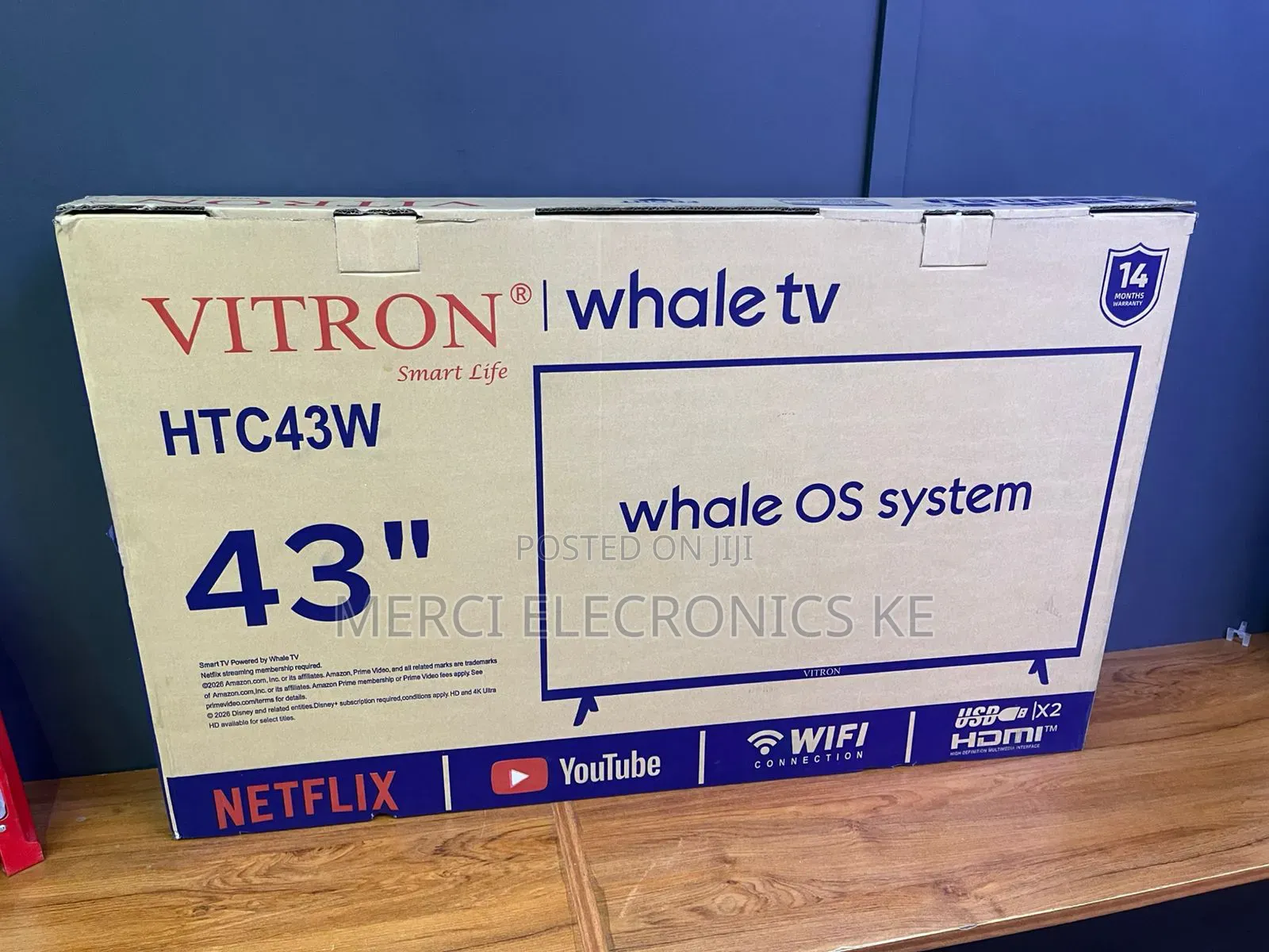 Vitron 43 Inch Whale TV HTC43W