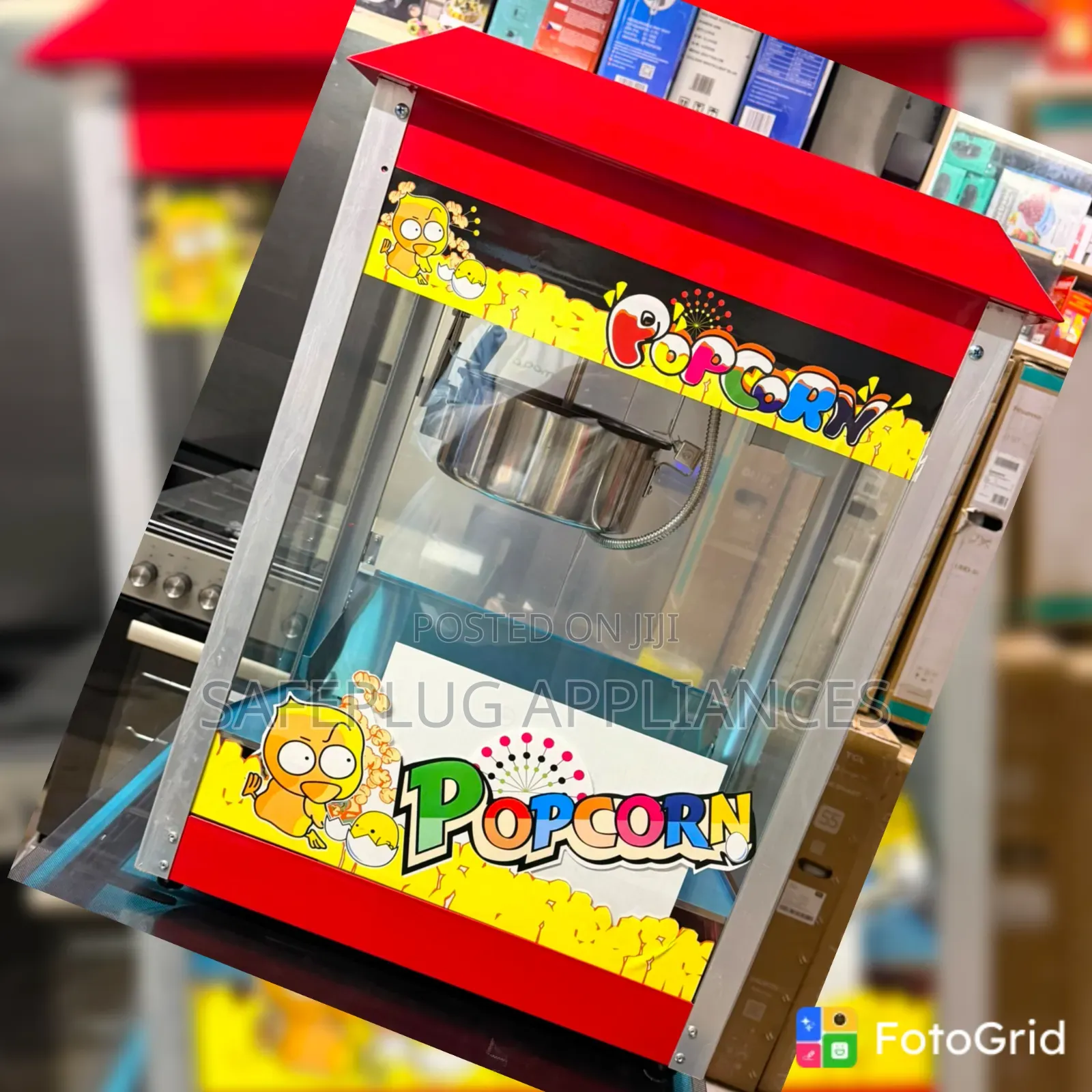 Imported Popcorn Making Machine – Popcorn Popper for Shops Events