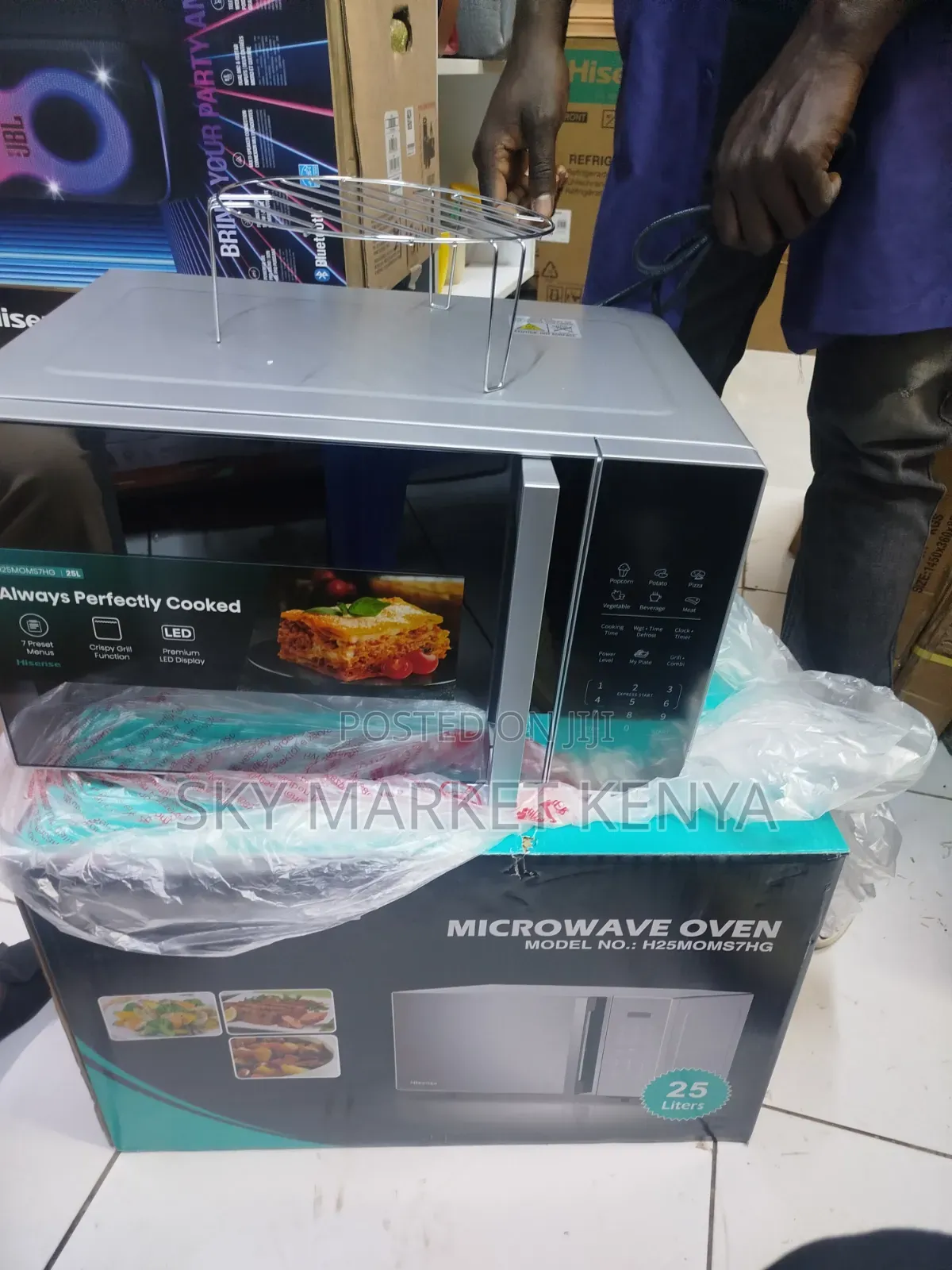 Hisense Microwave Oven With Grill Function 25litres