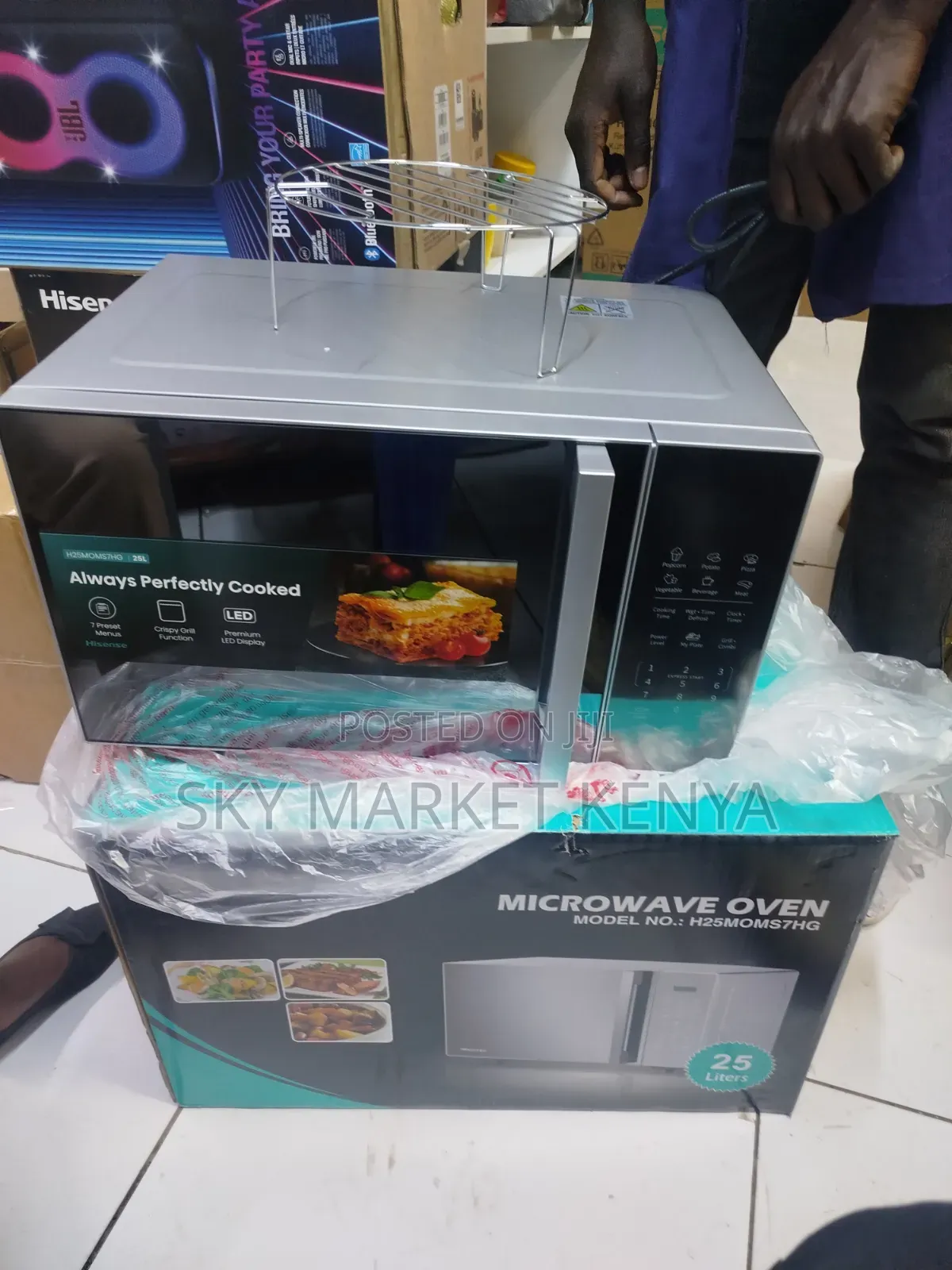 Hisense Microwave Oven With Grill Function 25litres