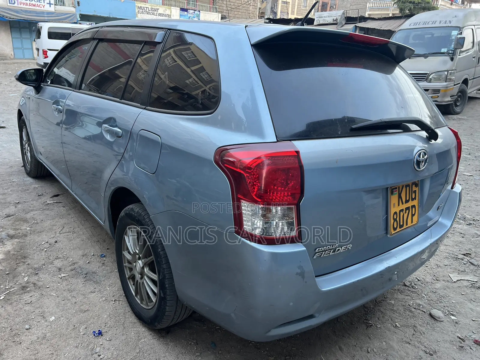 Toyota Corolla Fielder 2014 Blue