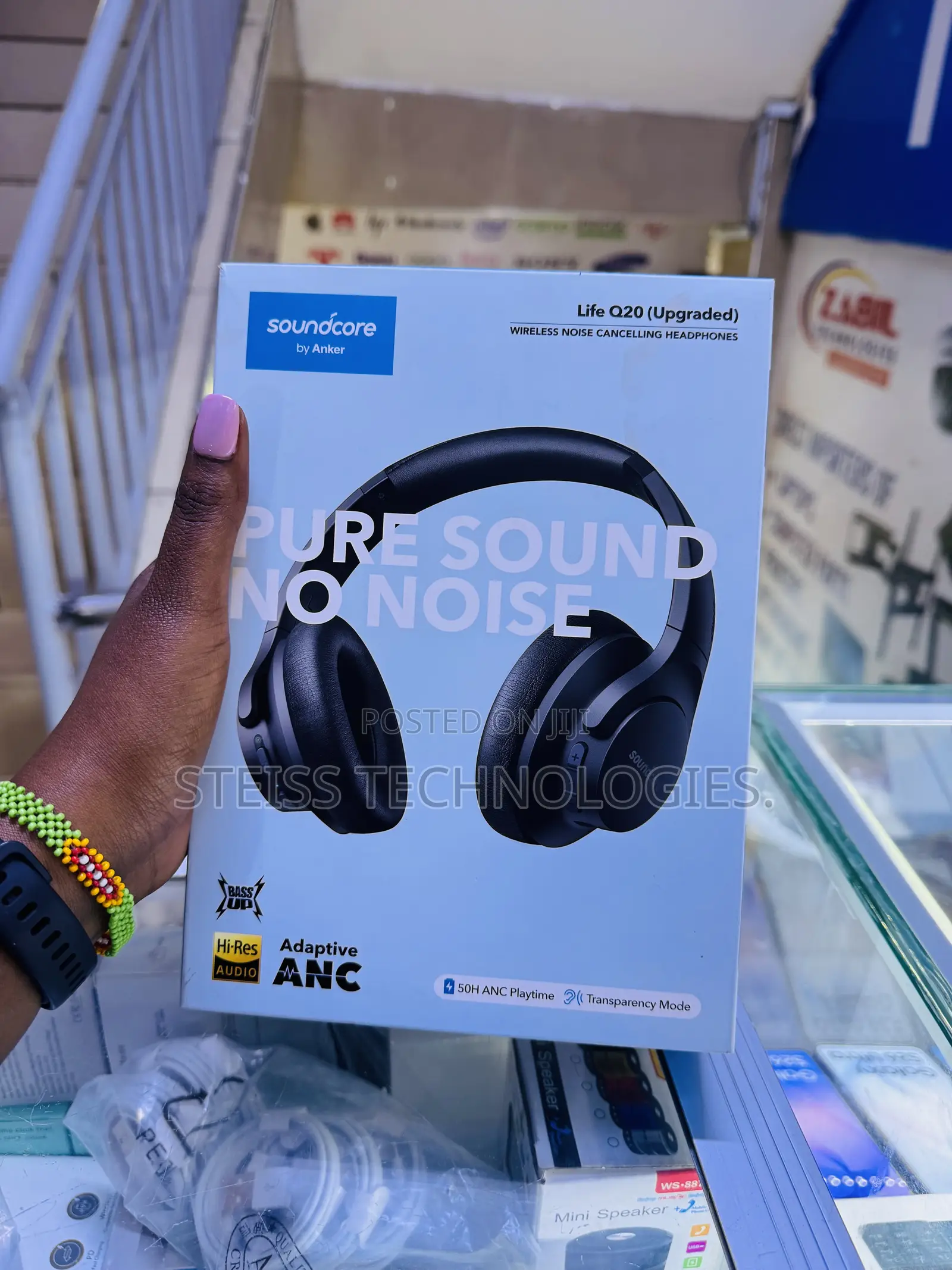 Soundcore by Anker ANC Wireless Headphones.