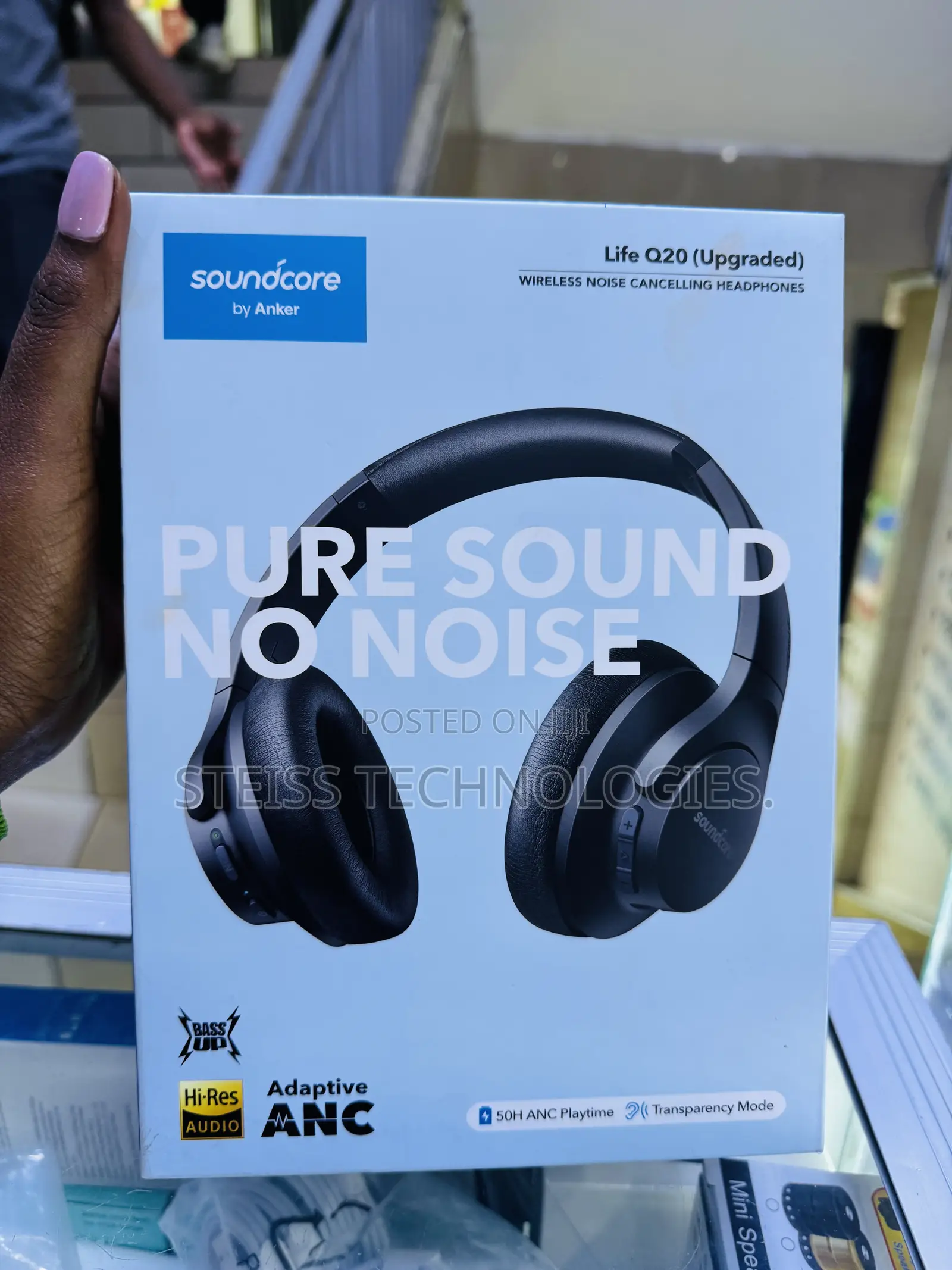 Soundcore by Anker ANC Wireless Headphones.
