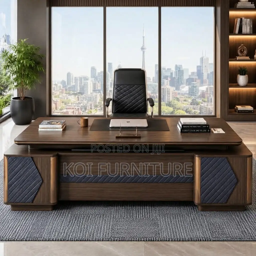Office Desk; 2.4 Meters Executive Urbe President Desk