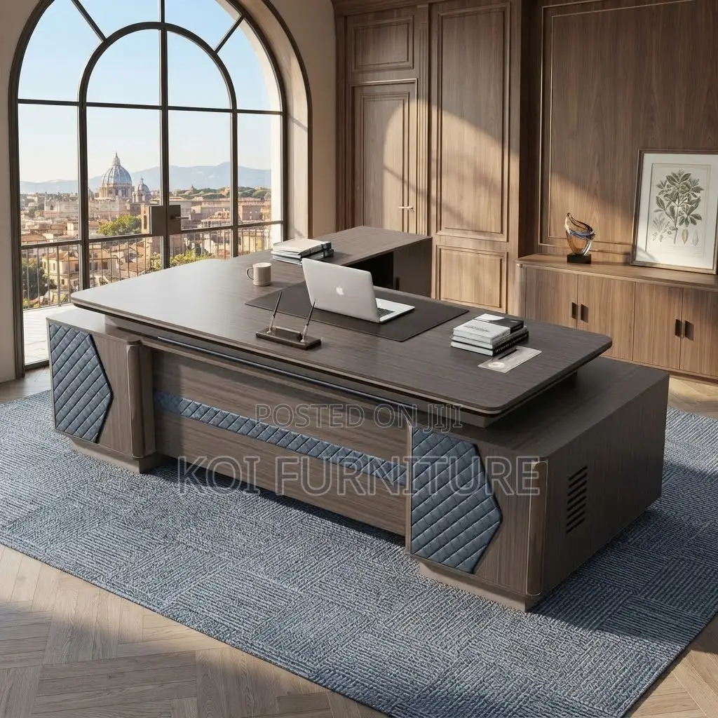 Office Desk; 2.4 Meters Executive Urbe President Desk