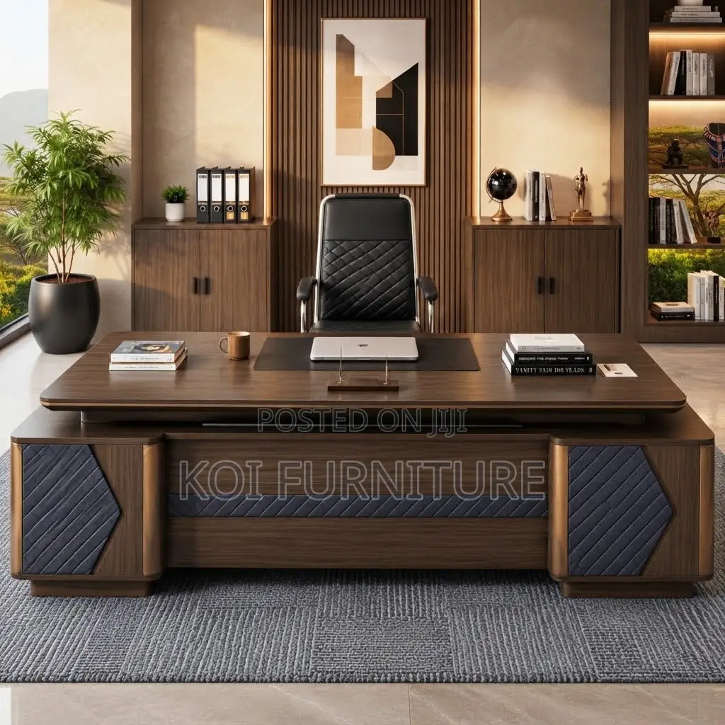 Office Desk; 2.4 Meters Executive Urbe President Desk