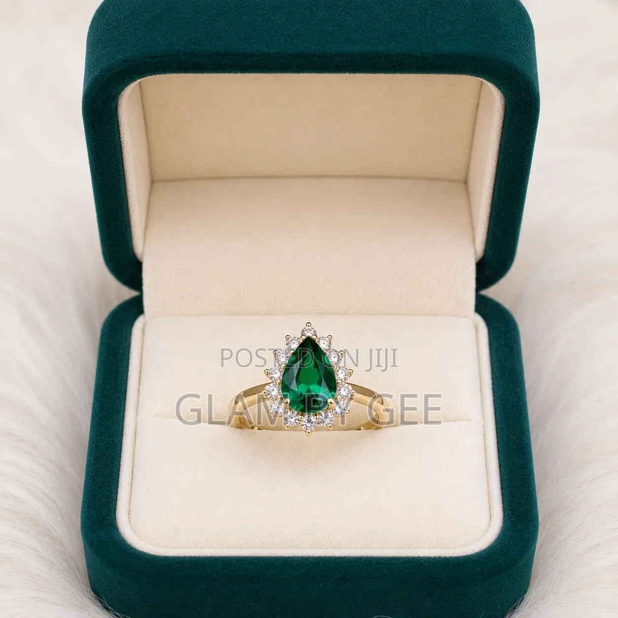 Elegant Stone Engagement Ring